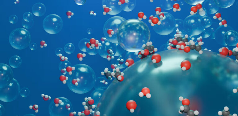 Visualisation scientifique de l’effet des nanobulles sur une membrane