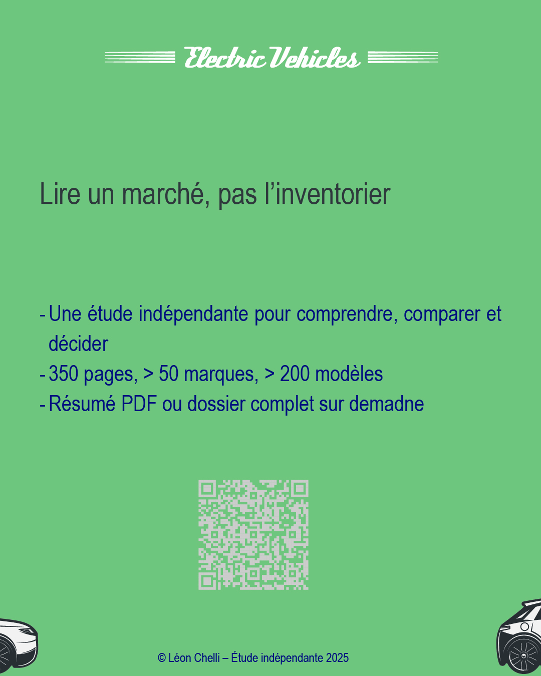 Conclusion – « Lire un marché, pas l’inventorier » avec QR code et mentions d’étude (2025).