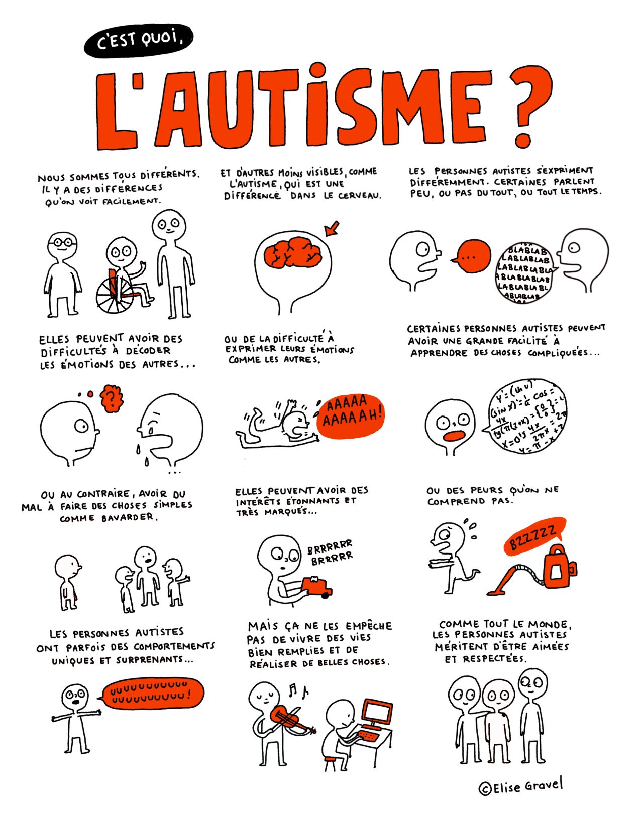 Autisme – on est autiste, on ne vit pas avec l’autisme