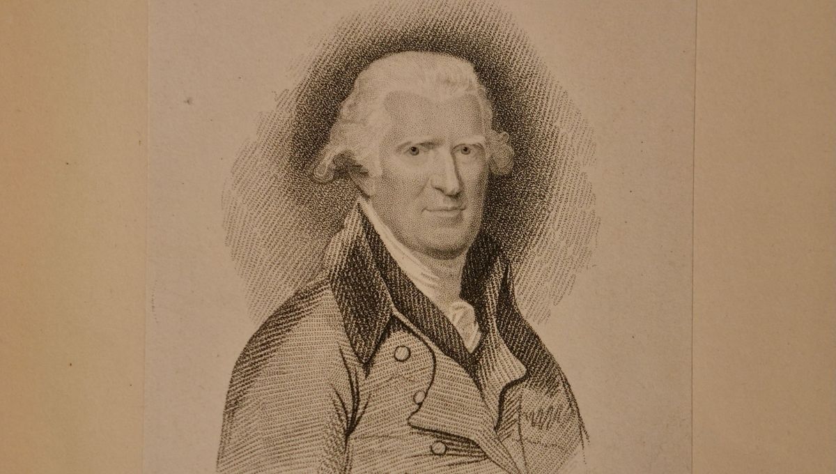 Portrait gravé de Pasquale Paoli, U babbu di a Patria