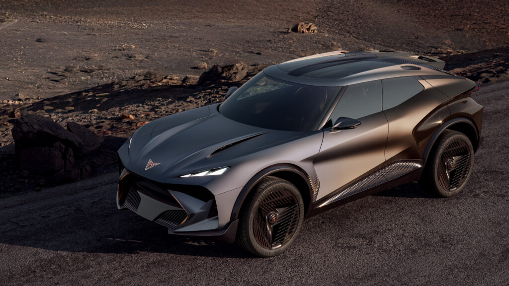 Showcar Cupra Tindaya, concept-car au design futuriste et radical