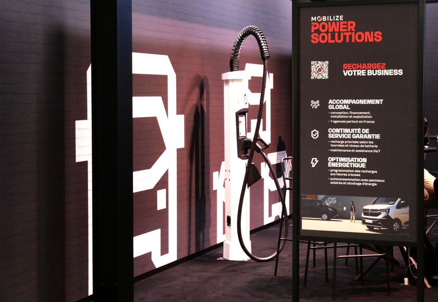 Stand Mobilize Power Solutions dédié aux solutions de recharge B2B